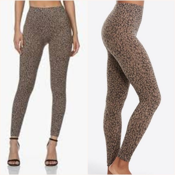 Spanx leopard print leggings Clearance